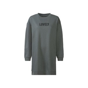 esmara® Dámske teplákové šaty (S (36/38), zelená)