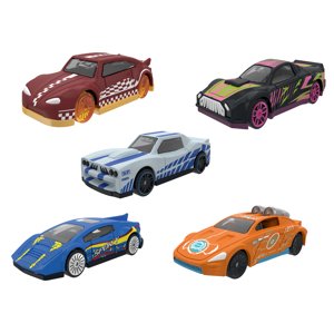 Autíčka Playtive Racers 1 : 64, 5-dielna súprava (Tuning Cars)