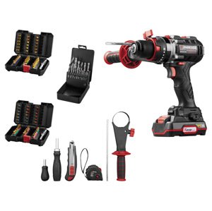 PARKSIDE PERFORMANCE® Aku príklepový vŕtací skrutkovač s príslušenstvom PSBSAP 20-Li C3
